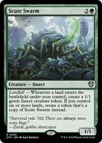 Scute Swarm from Commander: Outlaws of Thunder Junction