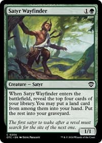 Satyr Wayfinder from Commander: Outlaws of Thunder Junction