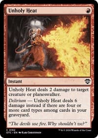 Unholy Heat from Commander: Outlaws of Thunder Junction