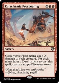 Cataclysmic Prospecting from Commander: Outlaws of Thunder Junction