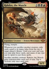 Rakdos, the Muscle from Promo Pack: Outlaws of Thunder Junction