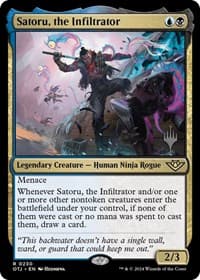 Satoru, the Infiltrator from Promo Pack: Outlaws of Thunder Junction