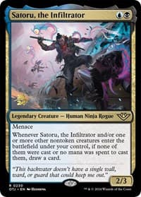 Satoru, the Infiltrator from Prerelease Cards
