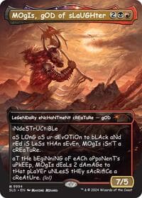 MOgIs, gOD of sLaUGHter (9994) from Secret Lair Drop Series