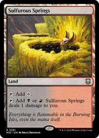 Sulfurous Springs from Commander: Modern Horizons 3