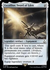 Excalibur, Sword of Eden from Universes Beyond: Assassin's Creed