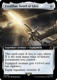 Excalibur, Sword of Eden (Extended Art) from Universes Beyond: Assassin's Creed