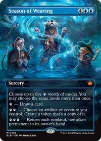 Season of Weaving (Borderless) from Bloomburrow