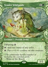 Tender Wildguide (Showcase) from Bloomburrow