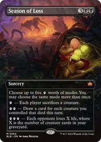 Season of Loss (Borderless) from Bloomburrow