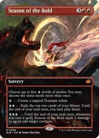 Season of the Bold (Borderless) from Bloomburrow