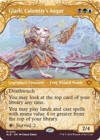 Glarb, Calamity's Augur (Showcase) from Bloomburrow