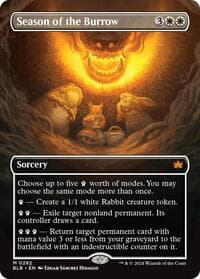 Season of the Burrow (Borderless) from Bloomburrow