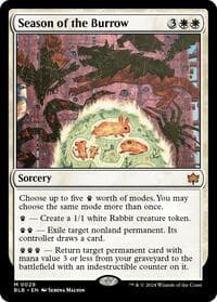 Season of the Burrow from Bloomburrow