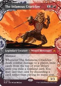 The Infamous Cruelclaw (Showcase) from Bloomburrow