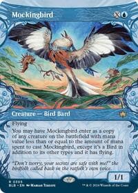 Mockingbird (Showcase) from Bloomburrow