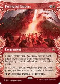 Festival of Embers (Showcase) from Bloomburrow