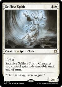 Selfless Spirit from Commander: Bloomburrow