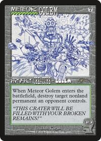 Meteor Golem (1660) from Secret Lair Drop Series