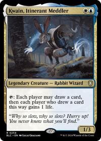 Kwain, Itinerant Meddler from Commander: Bloomburrow