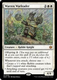 Warren Warleader from Promo Pack: Bloomburrow