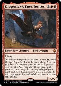 Dragonhawk, Fate's Tempest from Promo Pack: Bloomburrow