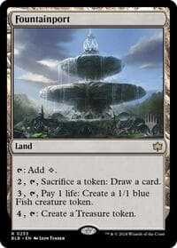 Fountainport from Promo Pack: Bloomburrow