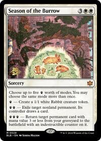 Season of the Burrow from Prerelease Cards