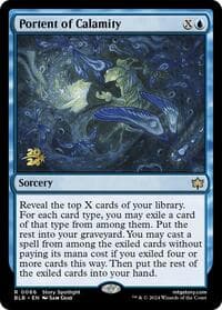 Portent of Calamity from Prerelease Cards
