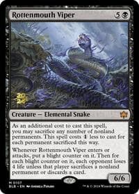 Rottenmouth Viper from Prerelease Cards