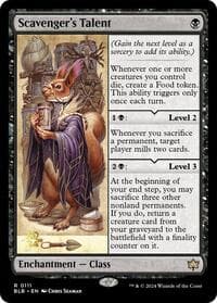 Scavenger's Talent from Prerelease Cards