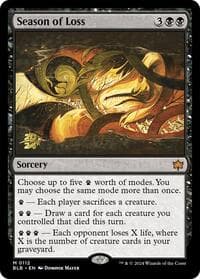 Season of Loss from Prerelease Cards