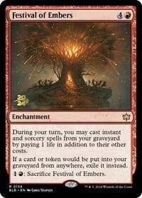 Festival of Embers from Prerelease Cards