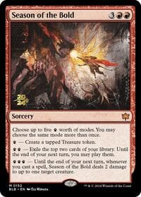 Season of the Bold from Prerelease Cards