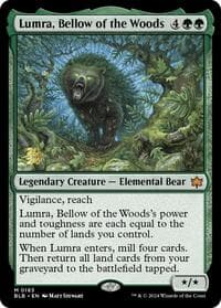Lumra, Bellow of the Woods from Prerelease Cards