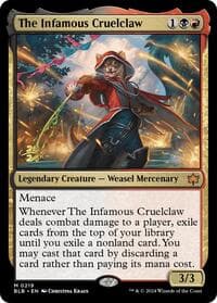 The Infamous Cruelclaw from Prerelease Cards