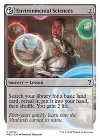 Environmental Sciences (White Border) from Mystery Booster 2