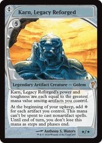Karn, Legacy Reforged (Future Sight) from Mystery Booster 2