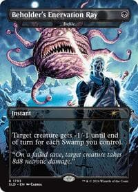 Beholder's Enervation Ray - Defile from Secret Lair Drop Series