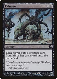 Exhume from Premium Deck Series: Graveborn