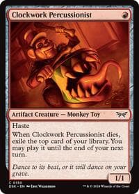 Clockwork Percussionist (0130) from Duskmourn: House of Horror