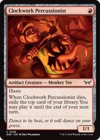 Clockwork Percussionist (0295) from Duskmourn: House of Horror