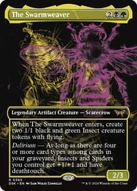 The Swarmweaver (Showcase) from Duskmourn: House of Horror
