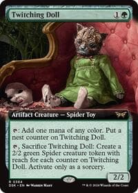 Twitching Doll (Extended Art) from Duskmourn: House of Horror
