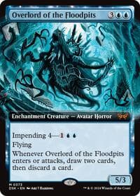 Overlord of the Floodpits (Extended Art) from Duskmourn: House of Horror