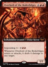 Overlord of the Boilerbilges (Extended Art) from Duskmourn: House of Horror