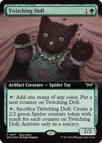 Twitching Doll (Extended Art) from Buy-A-Box Promos
