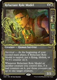 Reluctant Role Model (Showcase) from Duskmourn: House of Horror