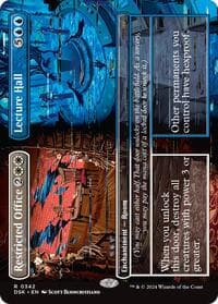 Restricted Office // Lecture Hall (Borderless) from Duskmourn: House of Horror