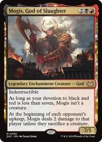 Mogis, God of Slaughter from Commander: Duskmourn: House of Horror